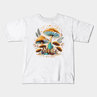 Mushrooms lsd Kids T-Shirt